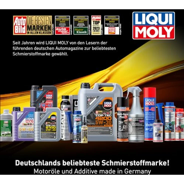LIQUI MOLY 3756 Motoröl Top Tec 4600 5W-30 Motorenöl Leichtlauf Motor Öl 5L – Bild 5