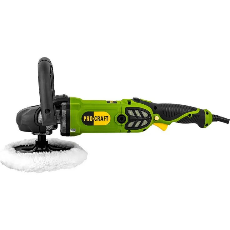 PRO CRAFT Rotationspoliermaschine Procraft PM2100K, 1400 Watt, 180 mm, elektronische Drehzahlregulierung