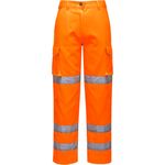 Portwest Damen Warnschutzhose, 40+ UPF Gewebe Orange XL