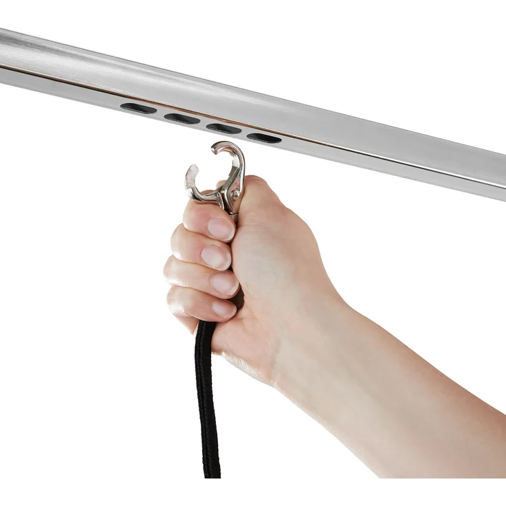 tectake Trimmtisch mit zwei Schlingen - schwarz/silber – Bild 9