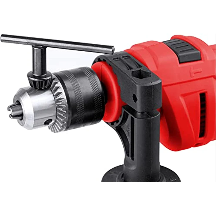 Meister Schlagbohrmaschine 500 W, SB500 - Zahnkranzbohrfutter - Drehzahl-Vorwahl - Mit Zusatzhandgriff & Tiefenanschlag / für Beton & Metall, 5402030 – Bild 3