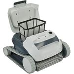 Dolphin E10 Poolroboter mit PVC Bürste, für Pools bis 8,00m, 1,5 Stunden Reinigungsprogramm