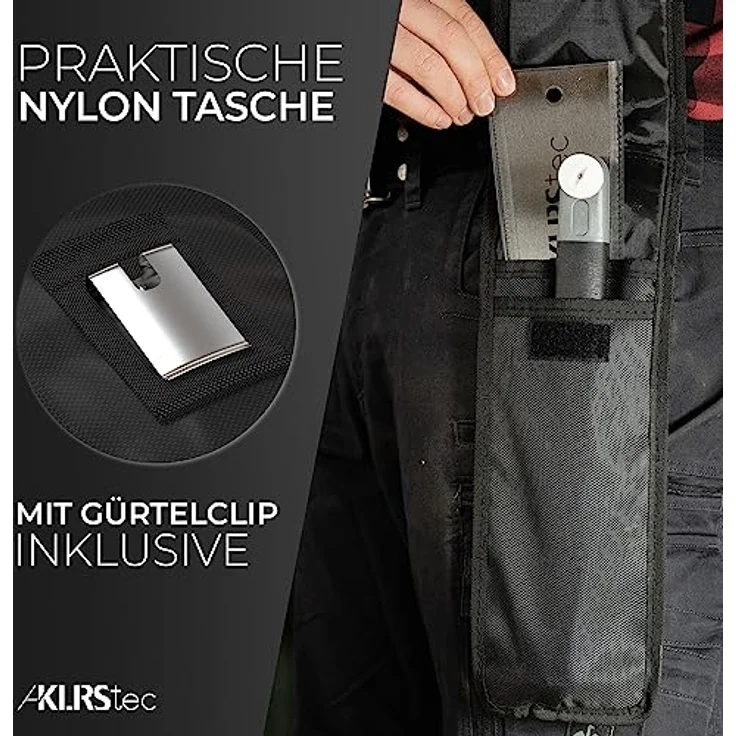 KLRStec® Professional Japansäge 240mm Ryoba, doppelseitig gezahnt, ergonomischer 2K-Griff, optimal für Holz- und Kunststoffarbeiten – Bild 4