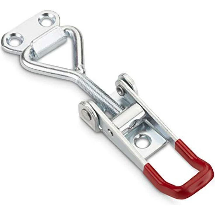 SOTECH 6er Set Spannverschluss M5, verstellbarer Sicherheitsverschluss aus verzinktem Stahl, Haltekraft 165 kg – Bild 2