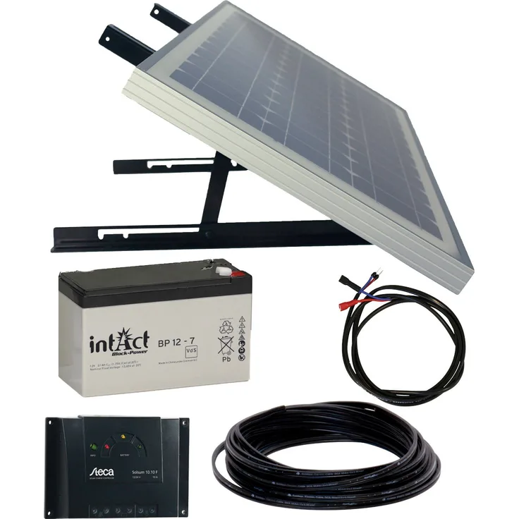 Phaesun Solarmodul Energy Generation Kit Solar Rise, 10 W (Set), 12 Volt Verbraucherbetrieb