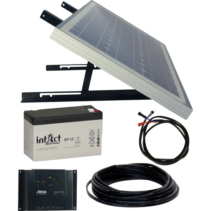 Phaesun Solarmodul Energy Generation Kit Solar Rise, 10 W (Set), 12 Volt Verbraucherbetrieb – Bild 1