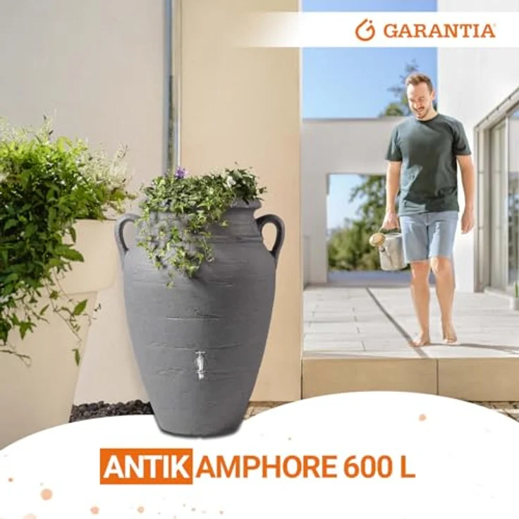 Garantia ANTIK Amphore 600 L dark granite - 211614 – Bild 3