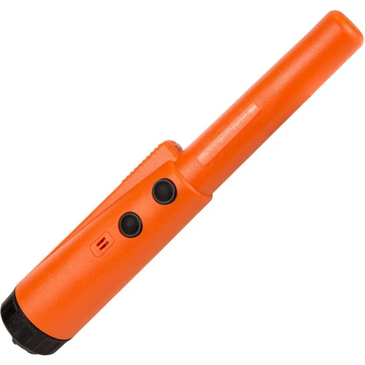 Quest Xpointer Pinpointer, leistungsstarker Metalldetektor in Orange mit Sicherungssystem und praktischer Holstertasche