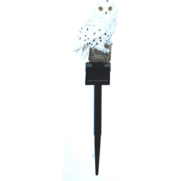 Haushalt International HI 70209 LED Solar Gartenstecker Eule – Bild 2