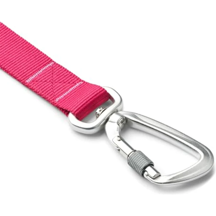 DOG Copenhagen Urban Trail 3.0 Leine, 160 cm, Wild Rose, mit Pouch Organizer und reflektierendem Besatz – Bild 3