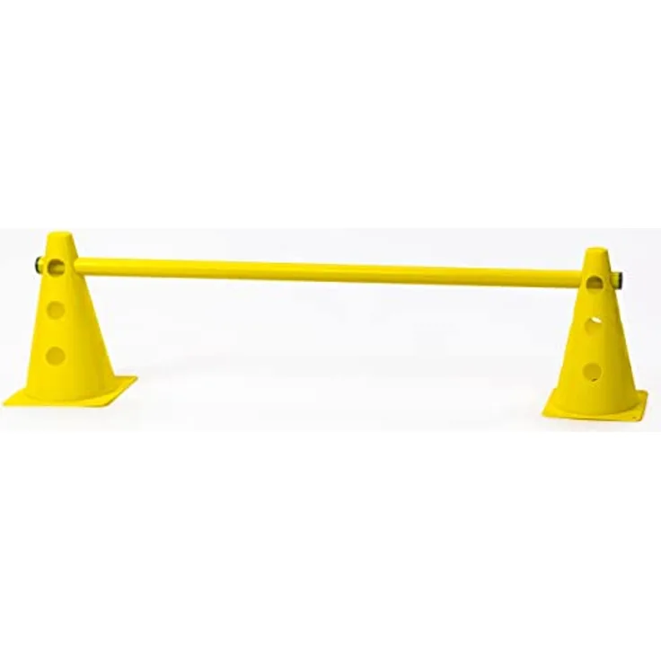 NATIV Agility Set für Hunde | Mehrteiliges Hundetraining Zubehör | Cavaletti aus Plastik | Hundezubehör für Koordinationstraining | 3-Fach verstellbare Agility Hürden | Steckhürdenset