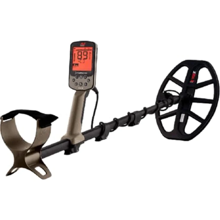 Minelab X-Terra Elite Metalldetektor, MultiIQ-Multifrequenz, 6 Suchprogramme, bis 5 m wasserdicht, inkl. Bluetooth Kopfhörer und 2 Suchspulen – Bild 3