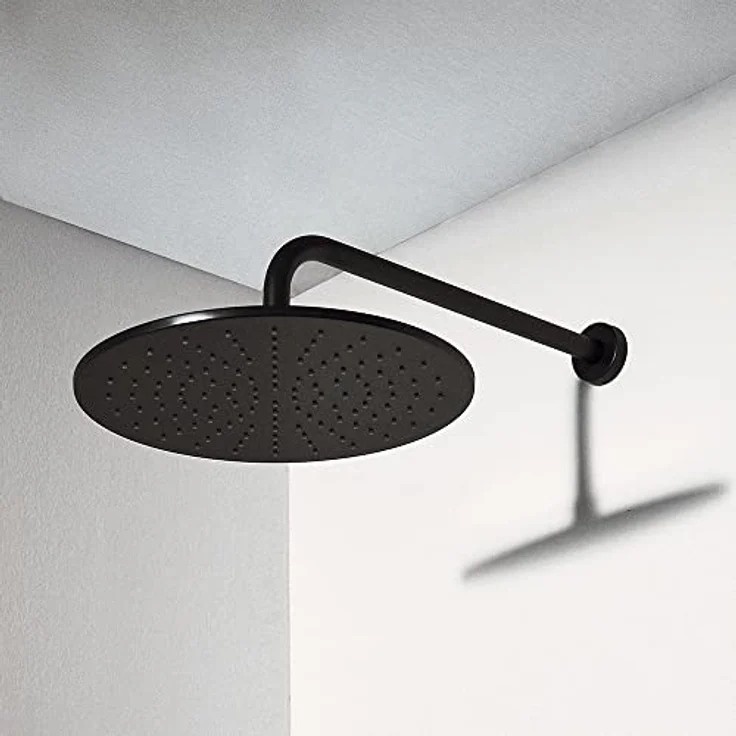 Ideal Standard Kopfbrause Idealrain Rund Ø300 mm, Silk Black, wassersparende Technologie, kratzfest und pflegeleicht – Bild 4