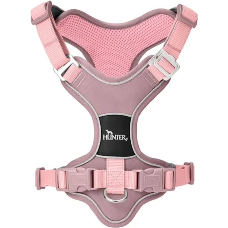 HUNTER Geschirr Divo Up Altrosa XS, Hundegeschirr mit Einstiegsmöglichkeit und ergonomischer Passform – Bild 2