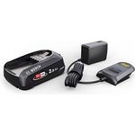 Wagner Starter-Kit 18V, Bosch 18V Lithium-Ionen Akku 2,5 Ah mit Ladegerät, Power for All Alliance