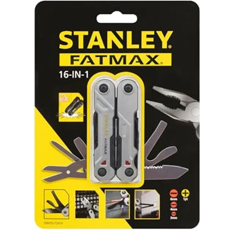 Stanley Multi-Tool 1, kompakte Zange mit 16 Funktionen und Anti-Rutsch-Beschichtung – Bild 15
