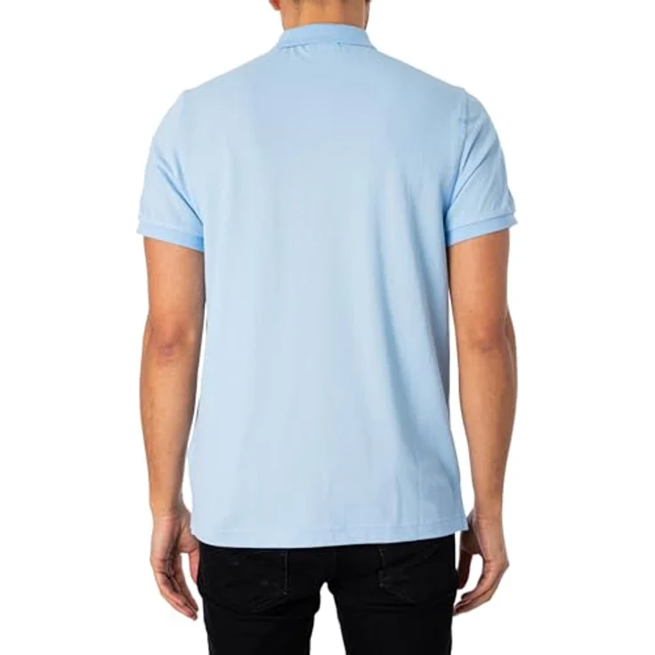 "Gant Poloshirt REG SHIELD SS PIQUE POLO, Normale Passform, Flachstrickkragen, Grafische GANT-Stickerei, blau" – Bild 3