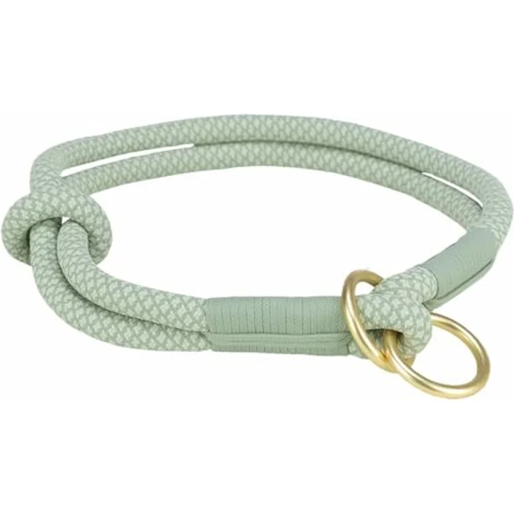 TRIXIE Halsband voor Hond Soft Half-Slip saliegroen/Mint 40x1 cm – Bild 2