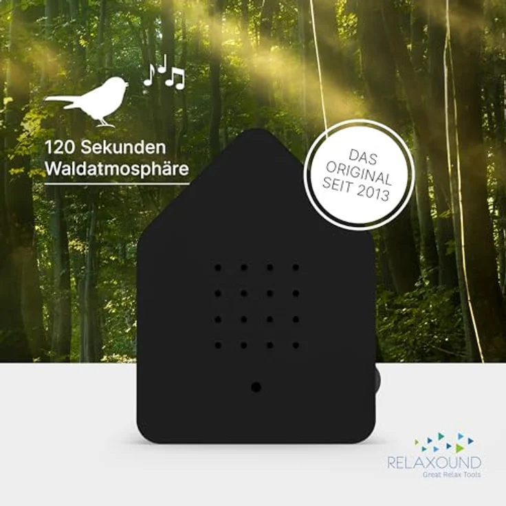 Relaxound Zwitscherbox Classic schwarz – Bild 2