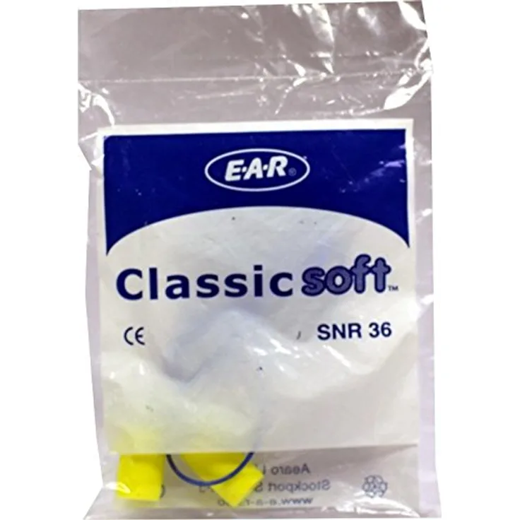 Axisis GmbH EAR Classic Soft Gehörschutzstöpsel mit Band, 2 St.