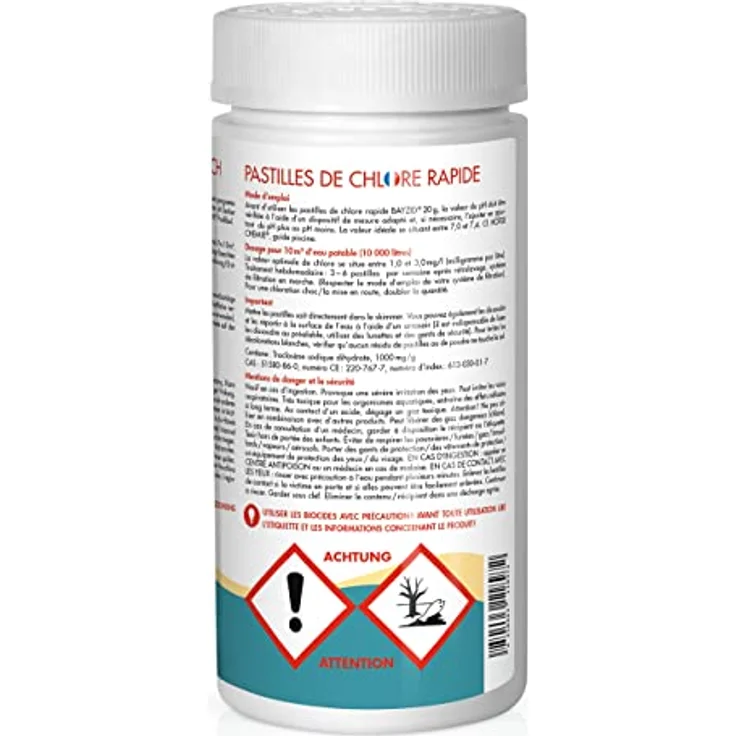 1 x 1 kg BAYZID Chlortabs 20g schnell löslich – Bild 5