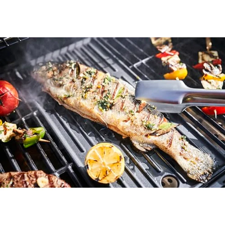 Gas2Coal 2.0 330 Special Edition 3+1-Brenner Hybridgrill, Patentierte Holzkohleschale, 900 °C Sear-Brenner & extra Grillplatte – Bild 5