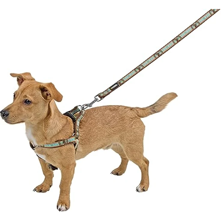 Kerbl 80270 Geschirr Wild Life, braun, aus hochwertigem Nylongewebe mit stabilen Beschlägen, 35 x 60 cm, 20 mm – Bild 2