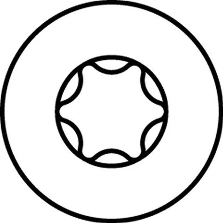 Heco MULTI-MONTI®-plus Befestigungsanker, selbstschneidende Betonschraube, 7,5 mm Durchmesser, 70 mm Länge, 50 Stück, galZn 3 farblos – Bild 4