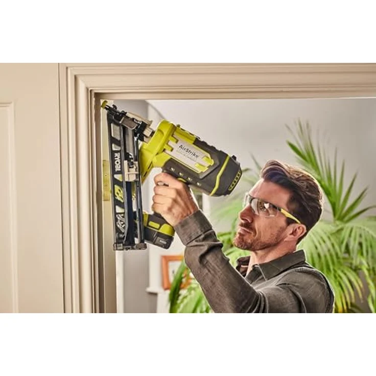 Ryobi ONE+ Akku-Nagler R15GN18-0, 18Volt, grün/schwarz, ohne Akku und Ladegerät – Bild 6