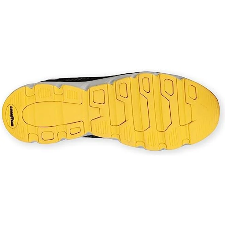 Goodyear Sicherheitsschuhe 1667 S1P, robuster Arbeitsschuh mit atmungsaktivem Mesh-Material, schwarz, Größe – Bild 4