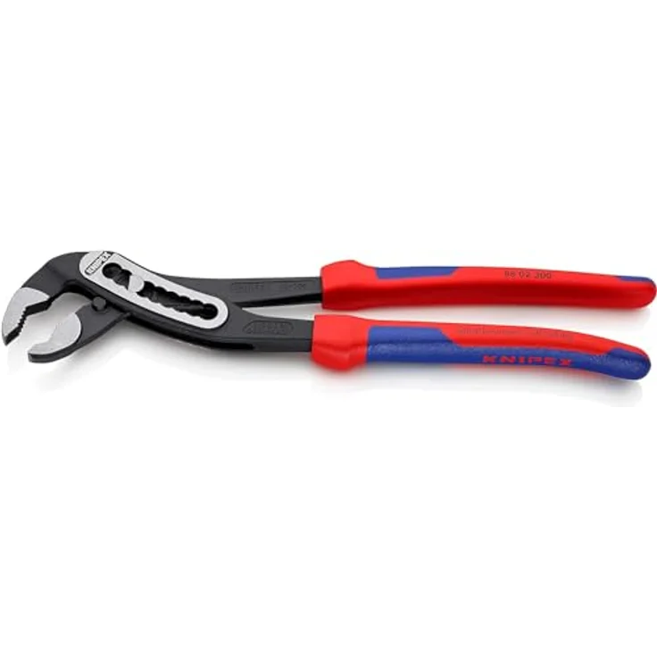 KNIPEX 88 02 300 Alligator Wasserpumpenzange mit Mehrkomponenten-Hüllen schwarz atramentiert 300 mm – Bild 2