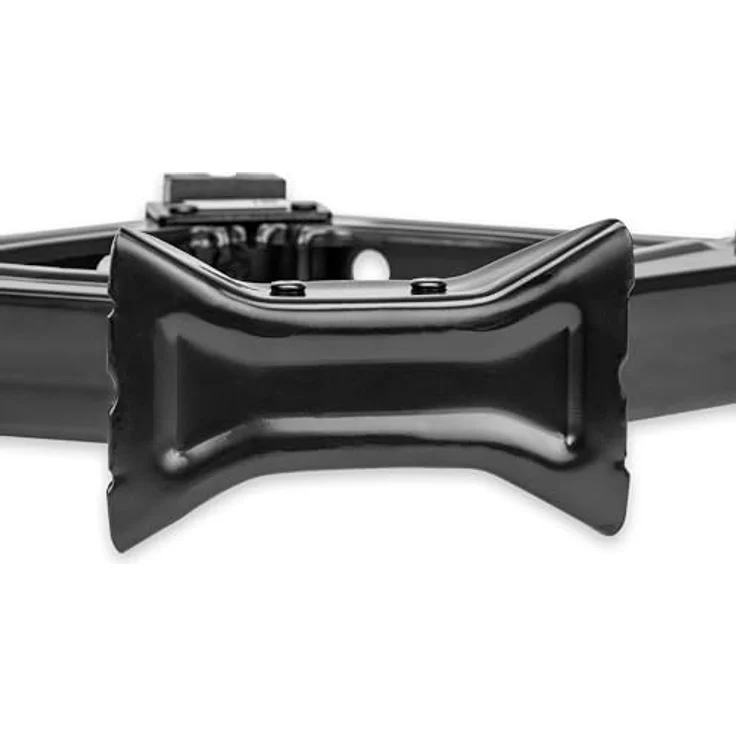 HEYNER UltraLift S PRO Scherenwagenheber, 1t Anhänger/PKW, mit Gummiauflage und Tasche, pulverbeschichtet, robust (schwarz) – Bild 4