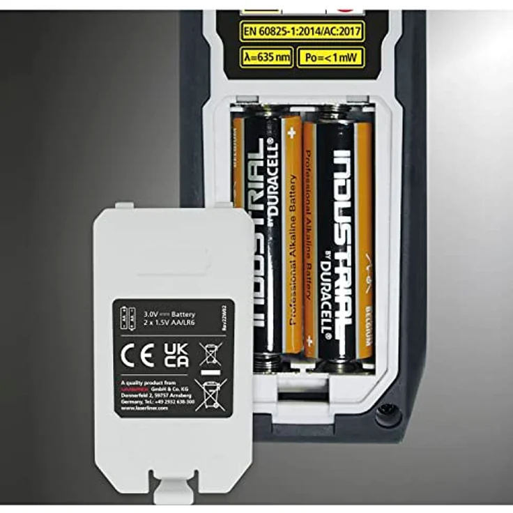 Laserliner Master Gi7, Laserentfernungsmesser 70m ± 2mm, IP40, grüne Lasertechnologie mit LC-Display – Bild 3