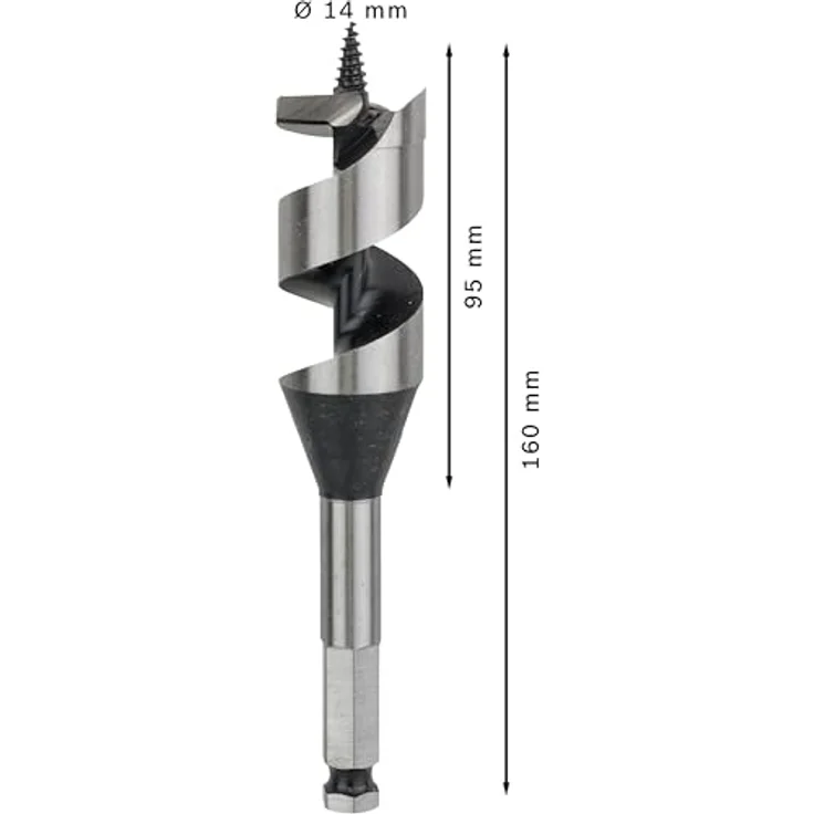 Bosch Professional Holzschlangenbohrer mit 1-4''-Sechskantschaft (Ø 30 mm) 2608585711 – Bild 3