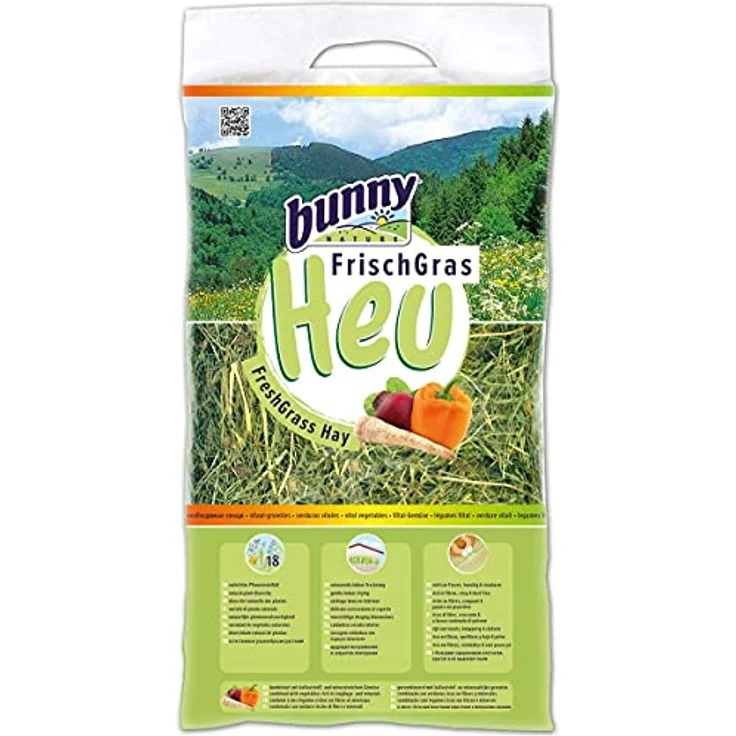 Bunny FrischGras Heu VITAL-GEMÜSE 500g – Bild 1