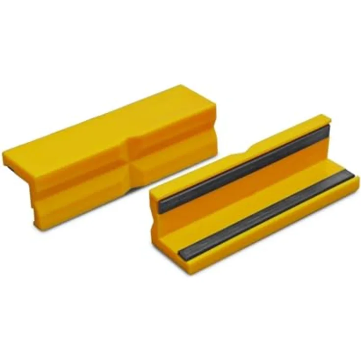 Bernstein Tools for Electronics 9-900-S7150, Schonbacken mit durchgängigen magnetischen Schienen für rutschfesten Sitz am Schraubstock