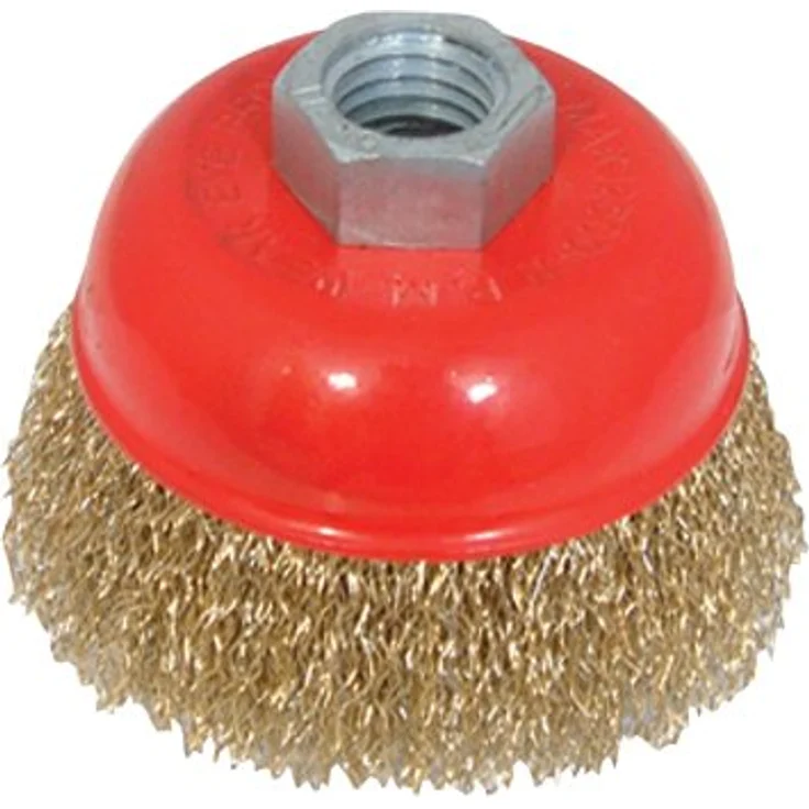 Silverline Drahtbürste, hochfester Stahldraht, 0,3 mm Durchmesser – Bild 2