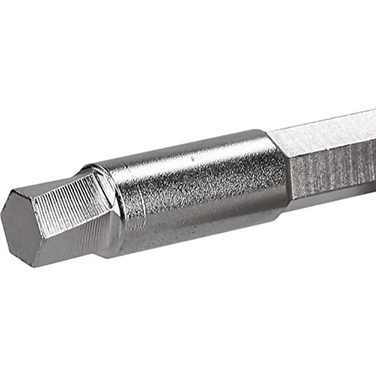 KS Tools 10 mm Spezial-Innensechskant-Schrauben-Ausdreher-Bit HE 10, 6-Kant-Antrieb mit Außensechskantantrieb – Bild 2