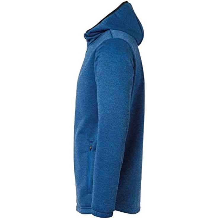 Uhlsport Essential Fleecejacke M azurblau melange, Herrenjacke – Bild 4