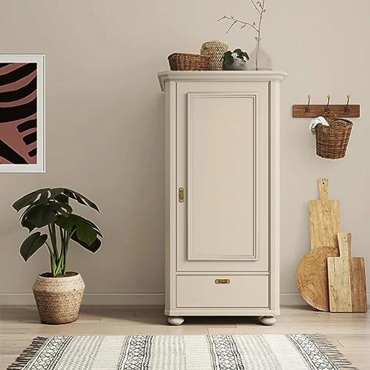 MissPompadour Holzfarbe Beige mit Sand, Seidenmatte Möbelfarbe für Innen & Außen, 2,5L, witterungsbeständig, hohe Deckkraft, geruchsarm – Bild 6