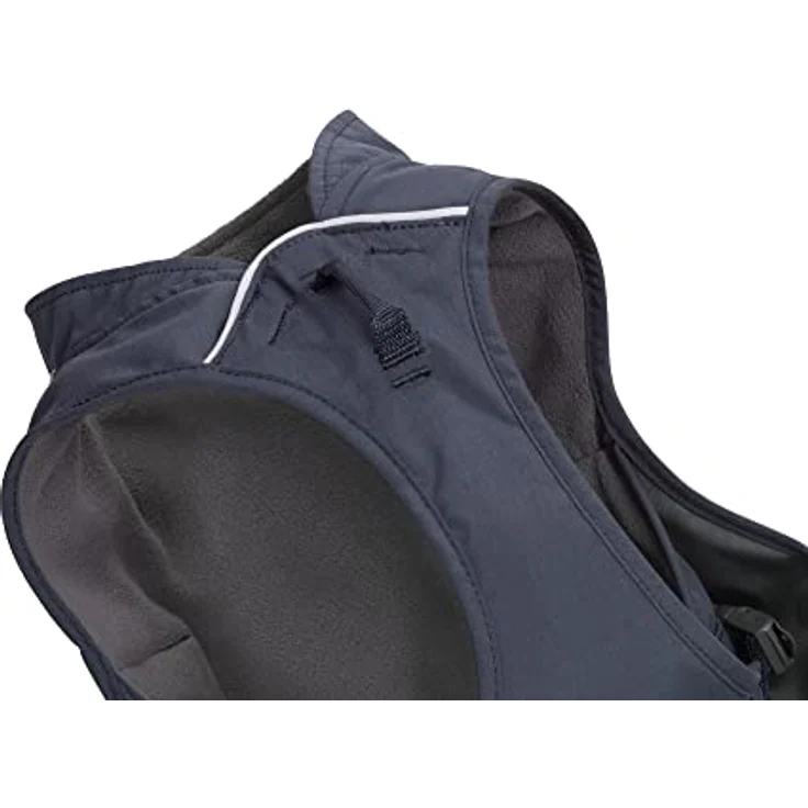 RUFFWEAR Overcoat Fuse 2-in-1-Kombination aus Hundemantel und -Geschirr, mit Fleece Gefütterte Hundejacke, Basaltgrau, Größe S – Bild 3