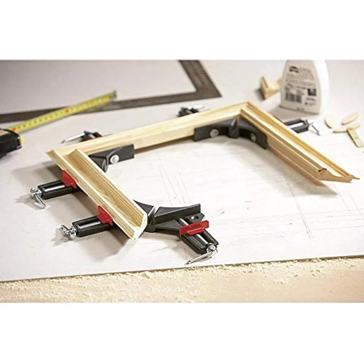 Bessey Schraubzwinge Winkelspanner, 90° Winkel, blau – Bild 2