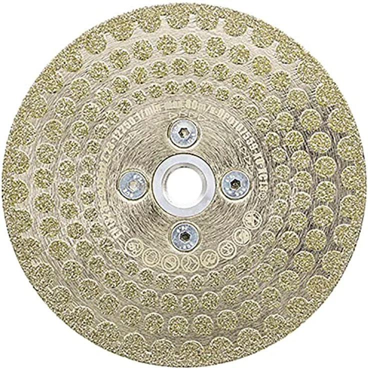 Marcrist Diamant Trenn-Schleifscheibe CGF750, 125 mm 3in1 für Fliesen, Granit, Marmor und Schiefer, M14 Flansch – Bild 2