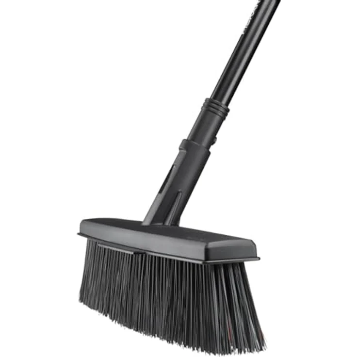 Fiskars Allzweckbesen-Kopf mit Powerclean-Borsten, Breite: 47 cm, L, Kunststoff, Schwarz, Solid, 1025931 – Bild 6