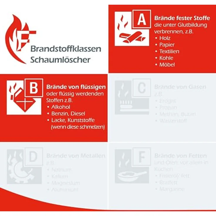 FireLoq® 6L Schaumlöscher 27A | 183B mit Gitterschutzhaube, Prüfnachweis und Manometer für Brandklassen A und B – Bild 4
