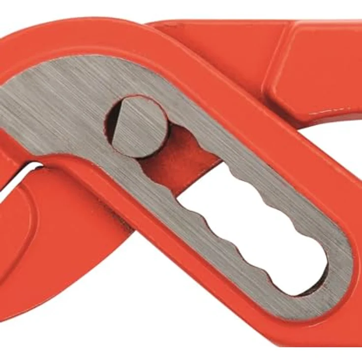 ALARM Wasserpumpenzange 175 mm, ergonomisch mit Klemmschutz, DIN 8976, rot, Made in Germany – Bild 3