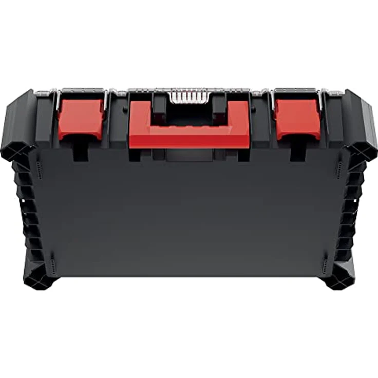 Prosperplast Werkzeugkoffer Kistenberg Organizer X BLOCK BRIDGE KXBB5540S, Staubdicht und Wasserbeständig, transparentes Polycarbonat-Deckel, mit MSX-Organizer und Trennwänden, 543 x 368 x 122 mm – Bild 6
