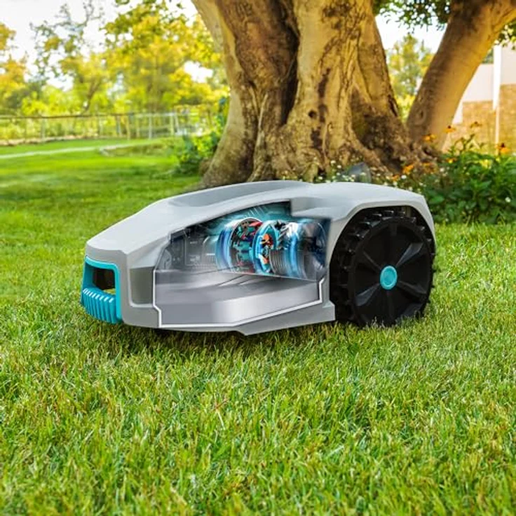 Cecotec GrassHopper 800 Connected, Mähroboter für Rasenflächen bis 800 m², variabel einstellbare Schnitthöhe 20-60 mm, Smart Home-kompatibel, leiser Betrieb 55 dB – Bild 9