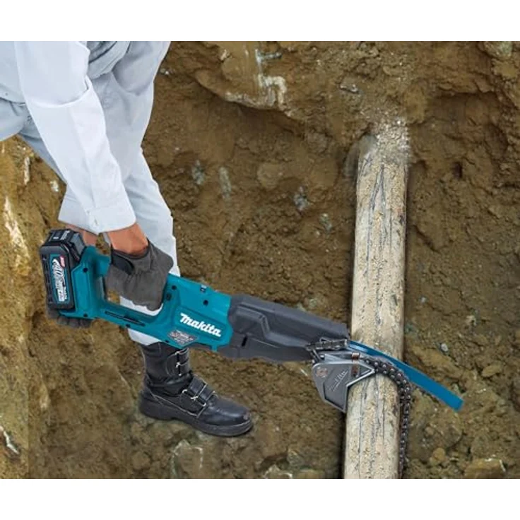 Makita 40V Akku-Reciprosäge JR003GZ Solo, kraftvolle Säbelsäge mit einstellbarer Hubzahl und Kettenhalterung für präzise Schnitte in Metall und Holz – Bild 17