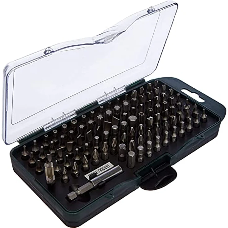 Brüder Mannesmann M29892 Bit-Set, 100-teilig mit hochwertigen Bits – Bild 1